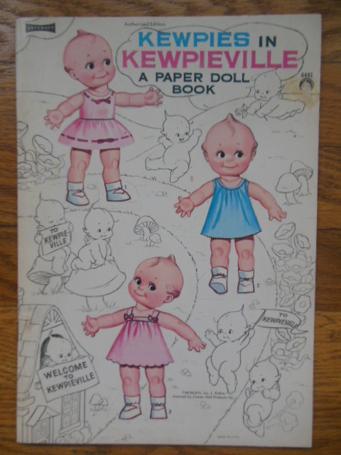 VIntagee Doll House Paper Doll Cut Outs Book Stephens Sandusky Ohio Uncut  New