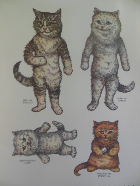 cat paper dolls