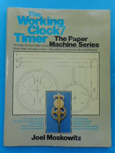 Working Clock/Timer. Paper Machine Series. By Joel